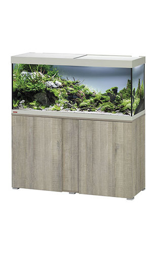 אקווריום+שולחן ויוה ליין 126 לבן 80X35X45