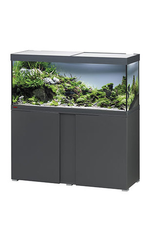 אקווריום+שולחן ויוה ליין 126 לבן 80X35X45