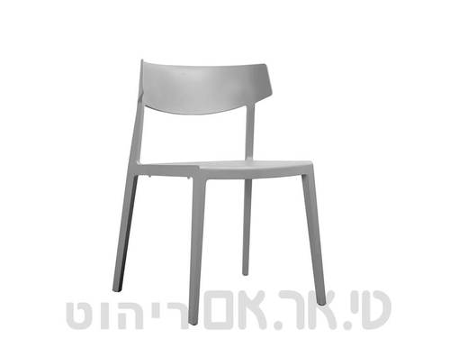 כסא דגם קשת אפור