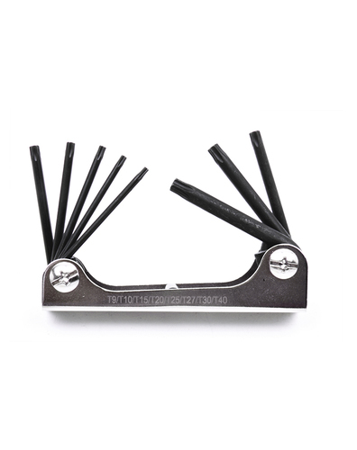 אולר מפתחות טורקס עם חור, 8 יח', THSET, HARDWARE