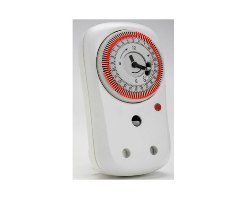 שעון תקע בריטי מזגן טיימר קוצב זמן 24 שעות דלאור 3 מצבים עם מחוגים