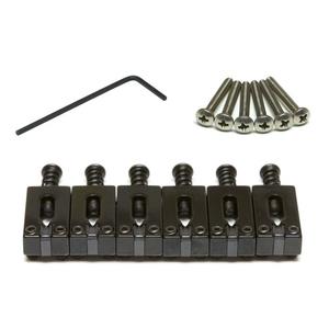 סט 6 אוכפים לחשמלית GRAPH TECH PG-8000-0B STRAT & TELE STYLE SADDLES BLACK