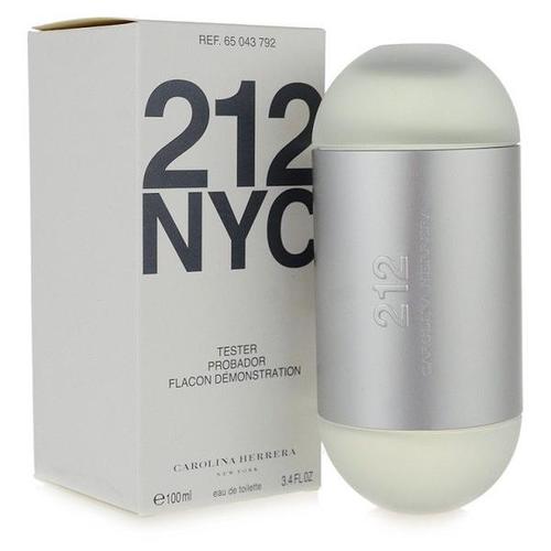 בושם לאישה קרולינה הררה טסטר CAROLINA HERRERA 212 100 ML E.D.T TESTER