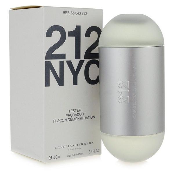 בושם לאישה קרולינה הררה טסטר CAROLINA HERRERA 212 100 ML E.D.T TESTER