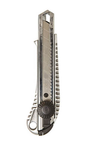 סכין טפט להב 18 מ"מ גוף מתכת עם בורג נעילה, XSJ18, HARDWARE