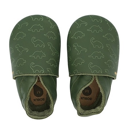 Bobux Soft Sole - דינו ירוק