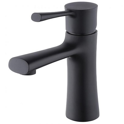 מדגל ברז גוון שחור לכיור אמבטיה סדרת יערה דגם 44802