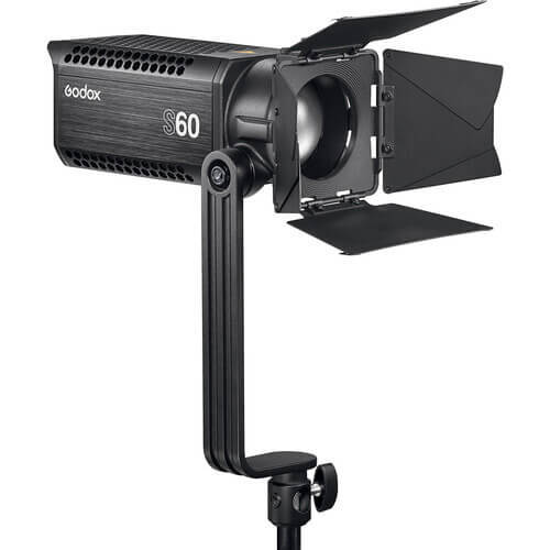 תאורת לד רציפה Godox S60 Led With Barndoors