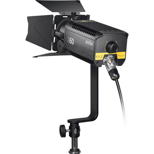 תאורת לד רציפה Godox S60 Led With Barndoors