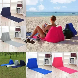 מזרן עם משענת מתנפחת לחוף הים Beach Mat