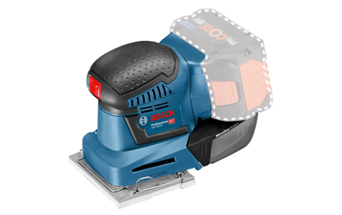 מלטשת רוטטת בוש BOSCH GSS 18V - גוף בלבד