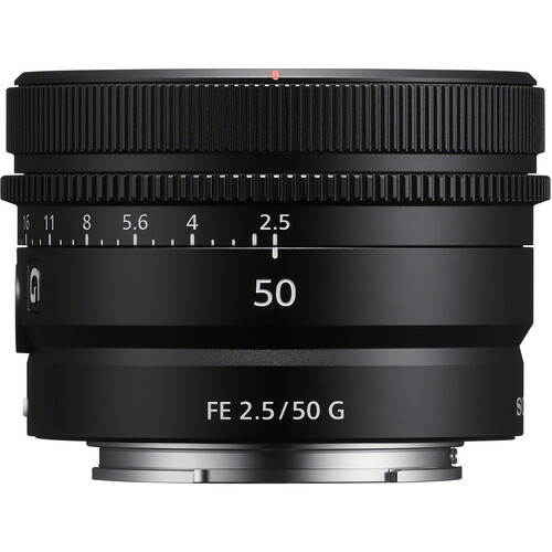 עדשה Sony FE 50mm f/2.5 G