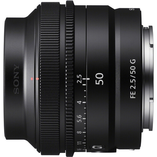 עדשה Sony FE 50mm f/2.5 G