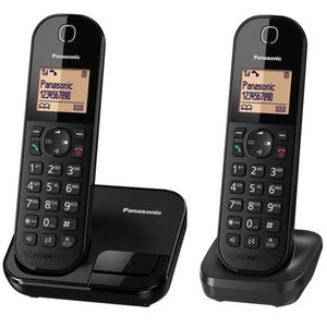  טלפון אלחוטי זוגי Panasonic KX-TGC412MBB 