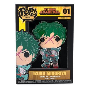 FUNKO POP ENAMEL PIN - ANIME MHA - IZUKU DEKU MIDORIYA סיכת פופ