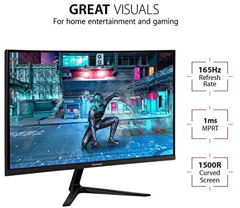 מסך גיימינג ‏27 ‏אינטש Viewsonic VX2718-2KPC-MHD QHD