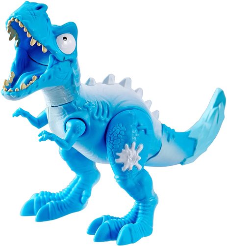 ביצת הפתעות סמאשרס עם דינוזאור T Rex להרכבה ו-10 אביזרים - כחול