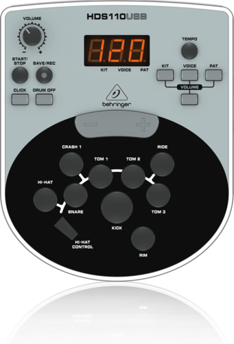 מערכת תופים אלקטרוניים Behringer XD8USB