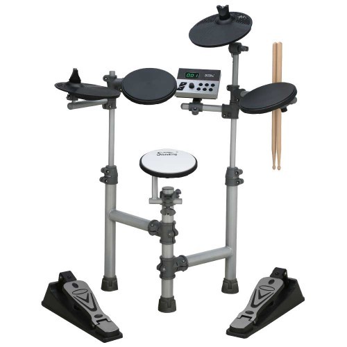 מערכת תופים אלקטרוניים בצבע שחור SOUND KING SK SD30 BLC