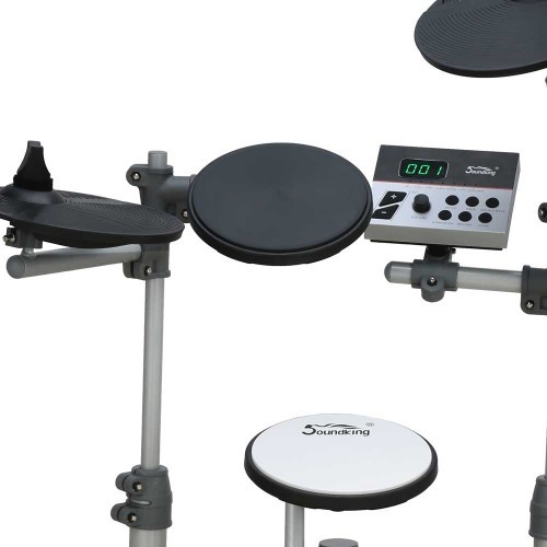 מערכת תופים אלקטרוניים בצבע שחור SOUND KING SK SD30 BLC