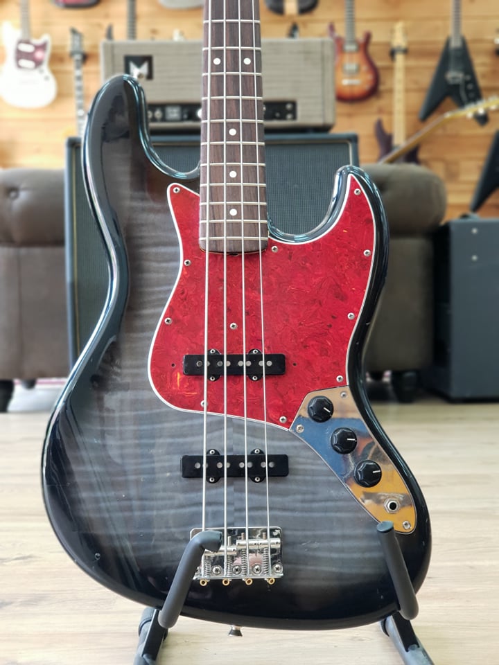 Fender Foto Flame 62 Reissue Jazz Bass 1994/5