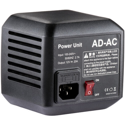 מתאם לחשמל Godox AD-AC power source for AD600