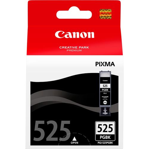 מחסנית דיו פיגמנטי שחור קנון Canon PGI525PGBK