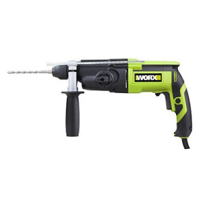 פטישון חשמלי 800W 26mm+ אביזרים דגם WU340D.1 מבית WORX