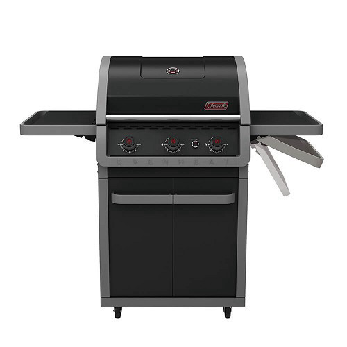 גריל גלקסי 3 מבערים ומדפים מתקפלים מבית Coleman
