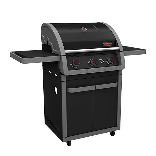 גריל גלקסי 3 מבערים ומדפים מתקפלים מבית Coleman