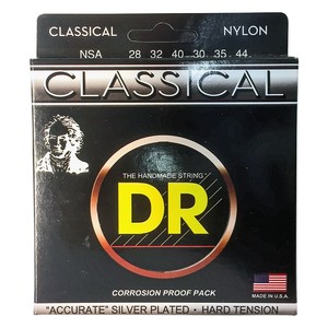סט מיתרים לקלאסית  DR CLASSICAL 28-44  HARD TENSION
