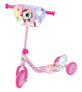 הקורקינט הראשון שלי 3 גלגלים לגילאי 3 עד 5 - חד קרן