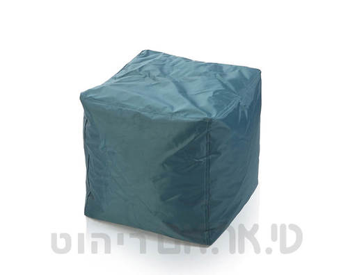 פוף קוביה ירוק פטרול