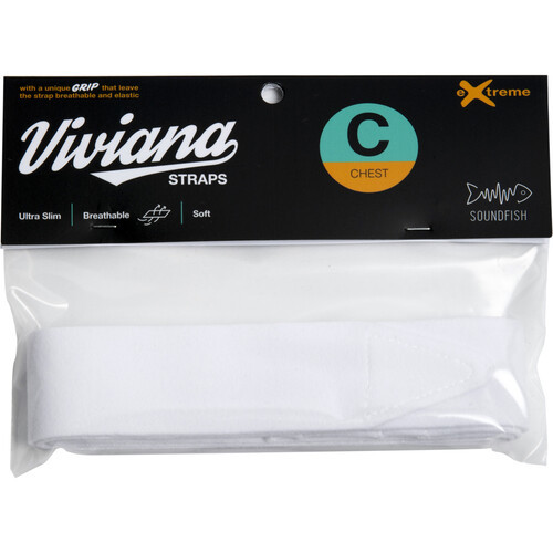 Viviana Straps רצועת חזה Extreme בגודל 5X107 ס״מ (לבן)