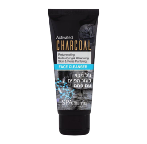 FACE CLEANSER | ג'ל ניקוי לפנים | בשילוב פחם | 150 מ"ל | SPAPharma