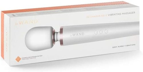 סופר מגי'ק וונד לבן פנינה Le Wand-Rechargeable Vibrating Massager