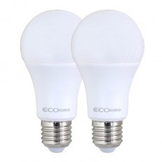 זוג נורות לד 15W אור יום ECOEURO 6000K
