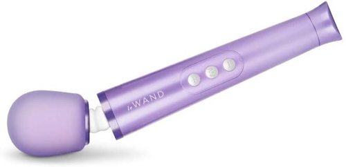 סופר מגי'ק וונד מיני סגלגל Le Wand-Petite Vibrating Massager  יצירת אומנות של עולם המסאגרים