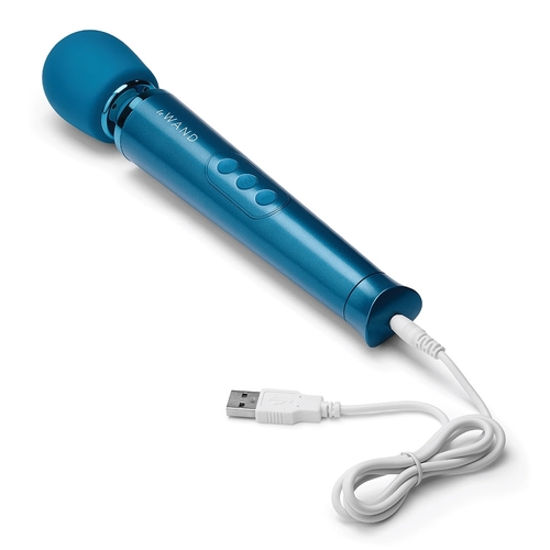 סופר מגי'ק וונד מיני כחול ים Le Wand-Petite Vibrating Massager - המסאג'ר הטוב ביותר בשנת 2021