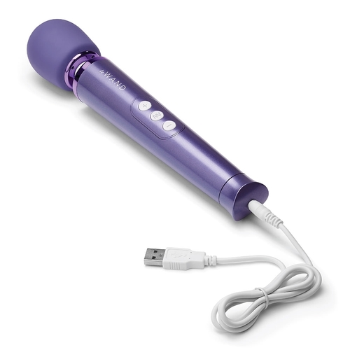 סופר מגי'ק וונד מיני סגלגל Le Wand-Petite Vibrating Massager  יצירת אומנות של עולם המסאגרים
