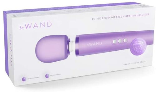 סופר מגי'ק וונד מיני סגלגל Le Wand-Petite Vibrating Massager  יצירת אומנות של עולם המסאגרים