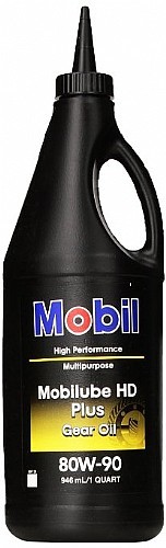 שמן גיר 80W90 Mobil 1L מוביל