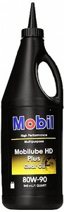 שמן גיר 80W90 Mobil 1L מוביל