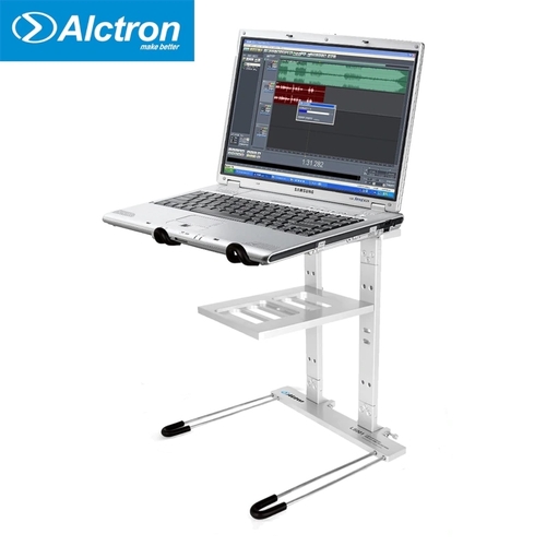 סטנד למחשב נייד מתקפל + נרתיק ALCTRON LS001 Silver