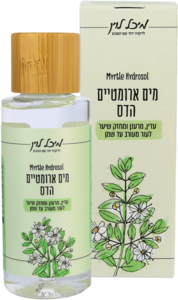 מים ארומטיים הידרוסול הדס - לעור מעורב עד שמן | עדין, מרענן ומחזק שיער (100 מל