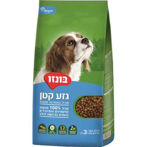 בונזו בוגר גזע קטן 3 ק