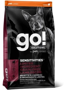 גו סנסטיבטי LID נטול דגנים כבש לכלב 10ק"ג GO! SENSITIVITIES Limited Ingredient Grain Free Lamb recipe for dogs