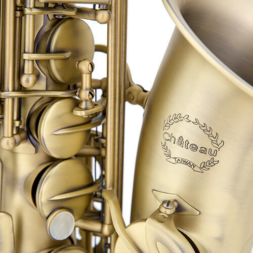 סקסופון אלט בגימור מוברש CAS-22 מבית Chateau TAIWAN