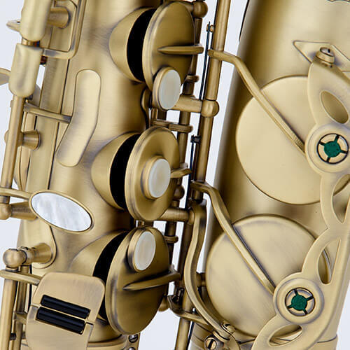 סקסופון אלט בגימור מוברש CAS-22 מבית Chateau TAIWAN