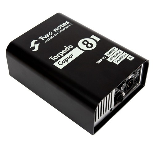 Two Notes Torpedo Captor Loadbox, attenuator, speakesim, DI 100W 8Ohms